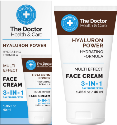 Крем для обличчя Hyaluron Power 3в1 The Doctor Health & Care 40 мл