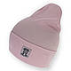 ОПТ Трикотажна одинарна шапка з закотом для дівчинки, р. 50-54 (5 шт./набір), фото 3