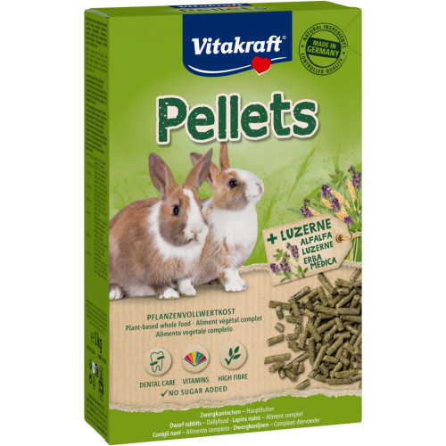 Корм Vitakraft Pellets для кроликів, 1 кг (*)
