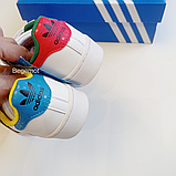 Дитячі кросівки кеди Adidas Superstar Lego, фото 3