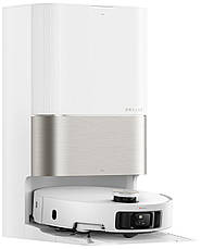 Робот-пилосос з вологим прибиранням Dreame X50 Ultra Complete White, фото 5