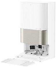 Робот-пилосос з вологим прибиранням Dreame X50 Ultra Complete White, фото 6