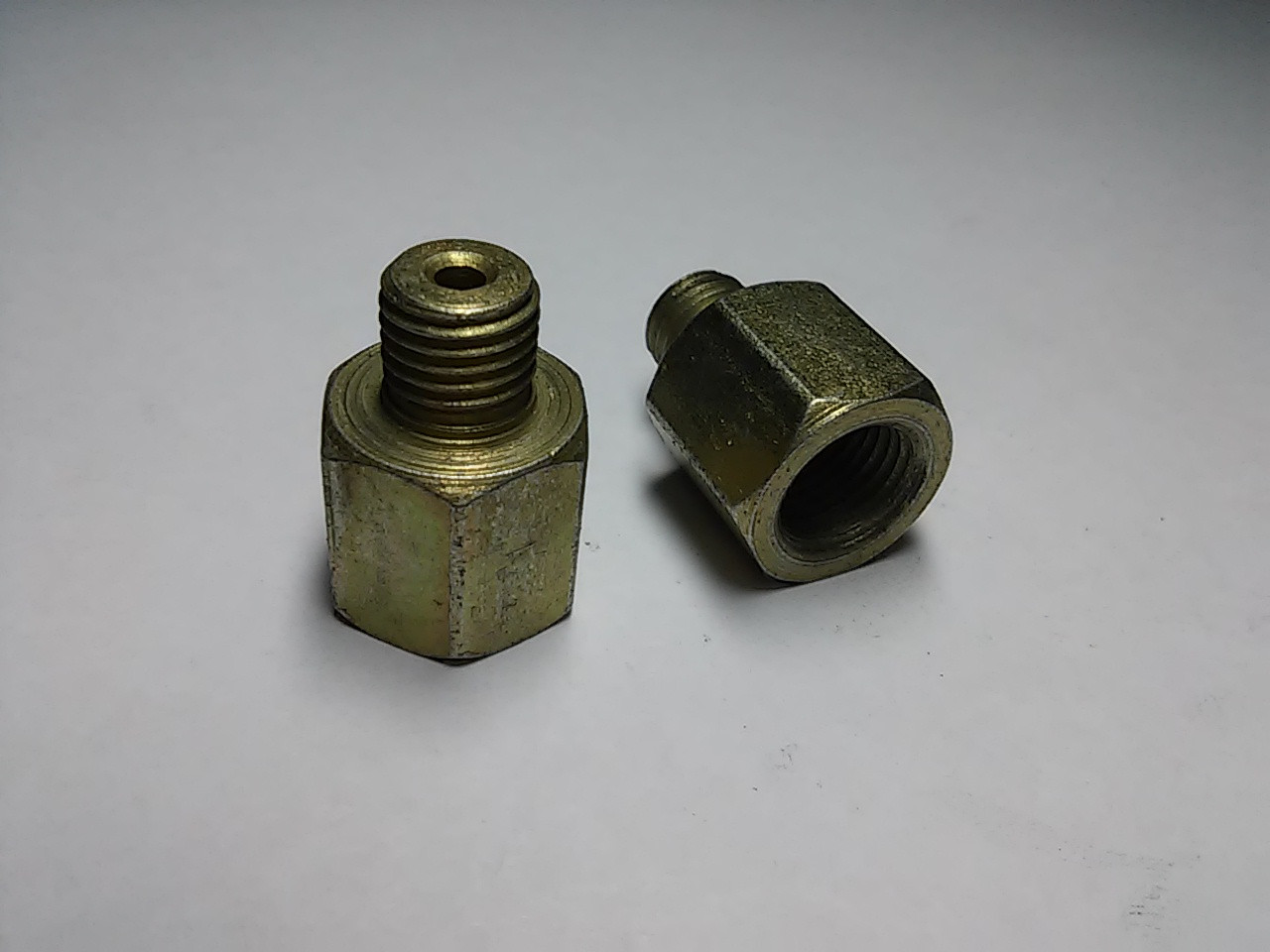Перехідник гальмівної системи М12 х М10 крок різьби 1,25х1,25