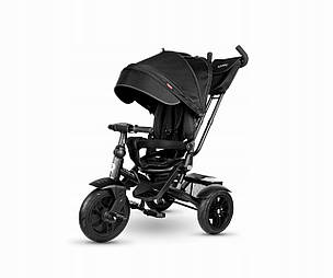 Дитячий триколісний велосипед Qplay Premium Black, фото 1