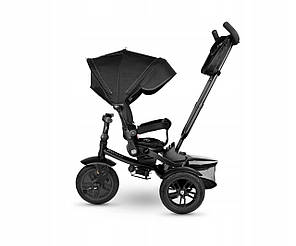 Дитячий триколісний велосипед Qplay Premium Black, фото 4