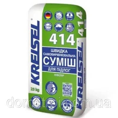 Суміш для підлоги самовирівнююча KREISEL 414 2-80 мм 25 кг, фото 1