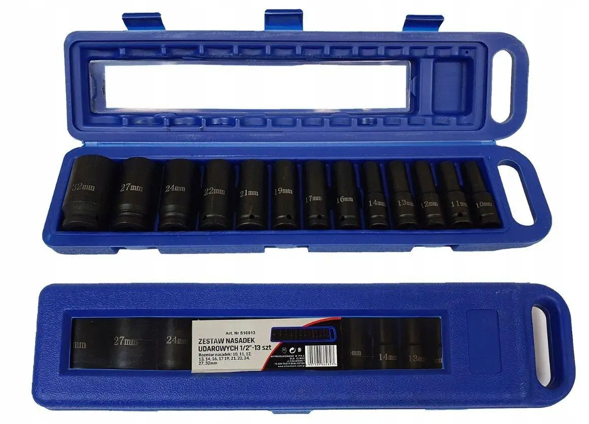 Набір ударних головок Falon Tech 1/2 10-32 мм FT2213P, фото 1