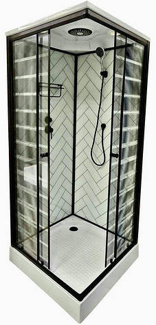 ​​​​​​​Душовий бокс Artex BST-80-43 80х80х215, фото 1