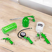 Набір пневмоінструментів 5 од. Rockforce набір пневмоінструментів для майстерні