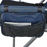 Розкладне крісло Lesko S4577 98*56*58 см туристичне, фото 6