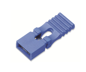 Джампер з тримачем 2.54мм синій