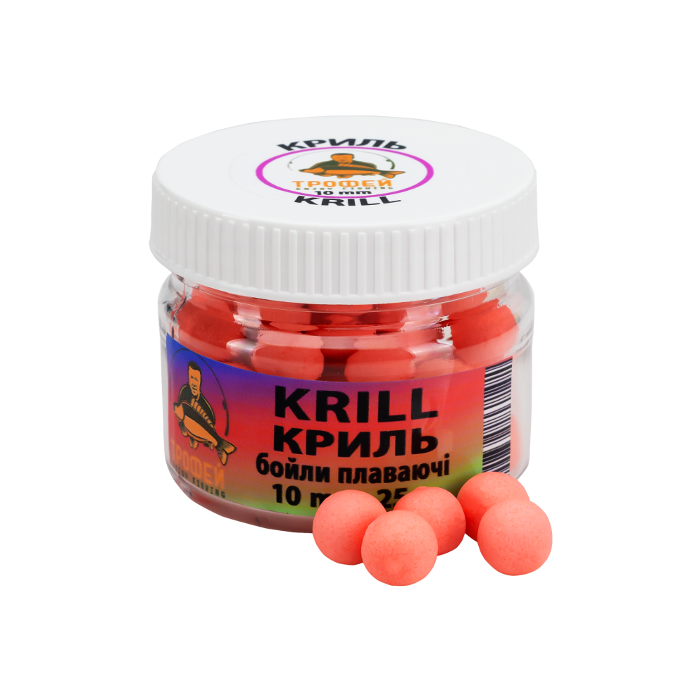 Бойли popup Трофей Krill 10 мм 25 гр