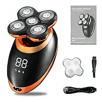 Бритва 5 в 1 VGR V-316 Водоніпроникна Акумуляторна З LED-дисплеїм