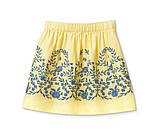 Бавовняна спідниця з вишитим орнаментом на дівчинку р.134-140 - 8-10 років, фото 2