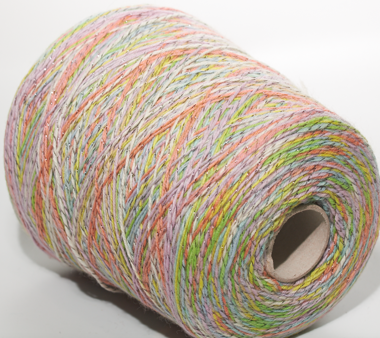 Шкарпеткова пряжа Ecafil №402(300м) з люрексом