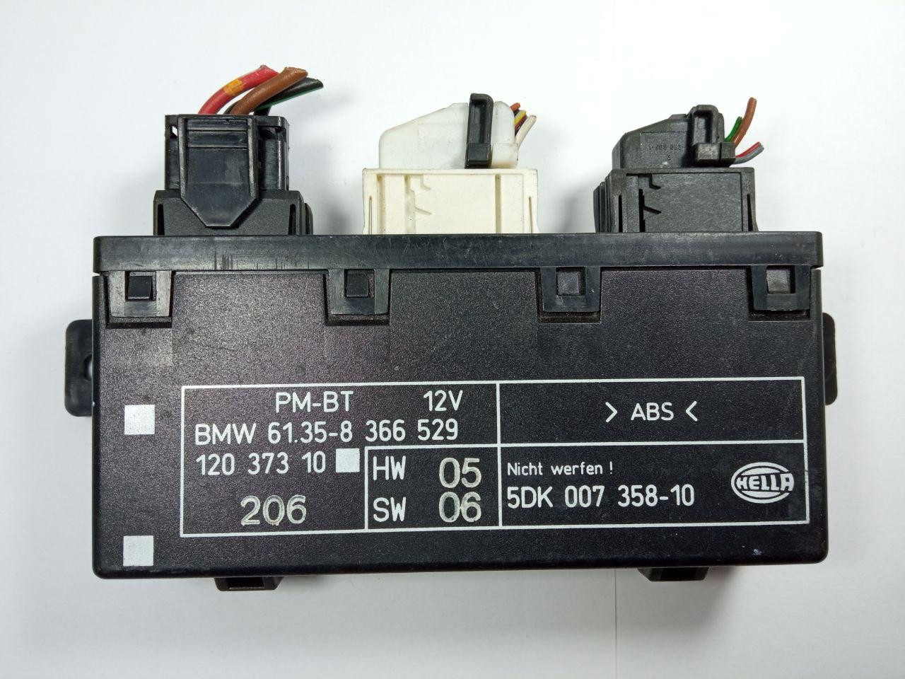 Електронний блок керування BMW E39 RE TUR 61.35-8 366 529 / 61358366529 / 120 373 10 / 12037310 / 5DK 007 358-10 / 5DK00735810
