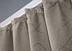 Комплект штор (2шт. 1х2,7м.) льон рогожка, колекція "Саванна". Колір бежевий. Код 686ш 31-146, фото 8