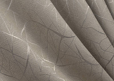 Шторна тканина льон рогожка, колекція "Савана", висота 2,8 м. Колір бежевий. Код 686ш