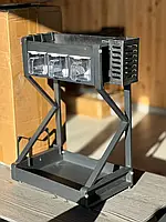 Органайзер для приправ kitchenware AND-2, двоярусна стійка для посуду + спецівниця, багатофункціональна