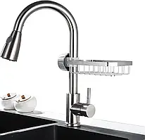 Полиця на душову штангу та змішувач з фіксатором