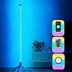 RGB-лампа з голосовим керуванням 103см + Пульт, від USB, 5v-2026 / Кольорова райдужна лампа / RGB світильник, фото 7