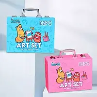 Набір юного художника для малювання та творчості Art Set на 82 предмети