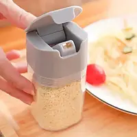 Баночка для спецій, приправ і соусів з автоматичною кришкою, що самовідкривається, пляшка з дозатором,