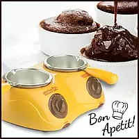 Електричний набір для фондю з двома чашами Chocolatiere