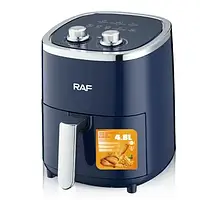 Електрична фритюрниця RAF R.5006 (4,8л синя)