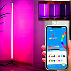 RGB-лампа з голосовим керуванням 103см + Пульт, від USB, 5v-2026 / Кольорова райдужна лампа / RGB світильник, фото 2