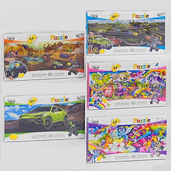 М'які двосторонні пазли Danko Toys Р44-03-01,... 06, картинка-пазл, с.3, 44 великі деталі, розвиваюча гра для дітей