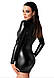 Платье Noir Handmade F330 Powerwetlook mini dress - XL, фото 3