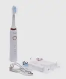 Електрична зубна щітка Shuke SK-601 акумуляторна ультразвукова щітка для зубів 3 насадки, фото 3