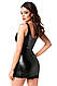 Платье Noir Handmade F344 Powerwetlook dress with garter - S, фото 3