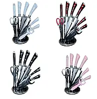 Набір столових ножів+ножиці+чистка 9 предметів