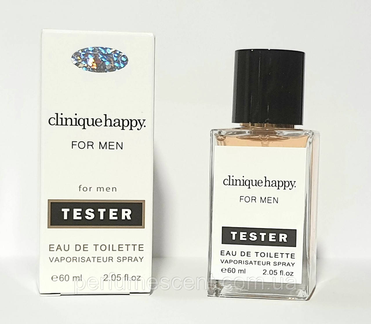Чоловічий тестер 60мл Hologram Clinique Happy For Men