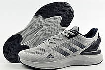 Кросівки сітка Adidas Feather чоловіче літо, фото 5