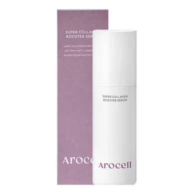 Бульбашкова сироватка з колагеном та гіалуроновою кислотою Arocell Super Collagen Booster Serum, 70 мл