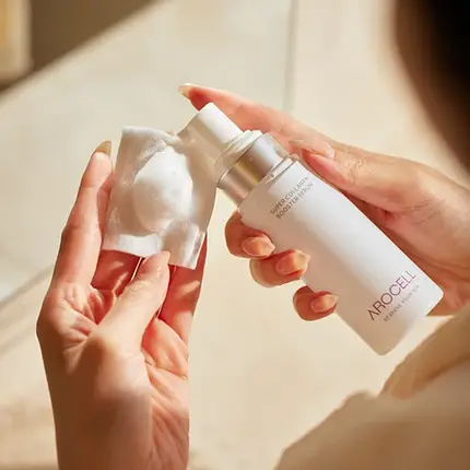 Бульбашкова сироватка з колагеном та гіалуроновою кислотою Arocell Super Collagen Booster Serum, 70 мл, фото 3