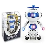 Танцюючий робот, що світиться Dancing Robot | дитяча іграшка музичний робот! Топ Продажів