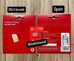 Сім картки Іспанії Vodafone Іспанії