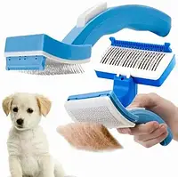 Щітка для тварин Pet Zoom Self Cleaning Grooming Brush