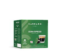 Капсули Carraro CREMA ESPRESSO, 16 капсул Dolce Gusto