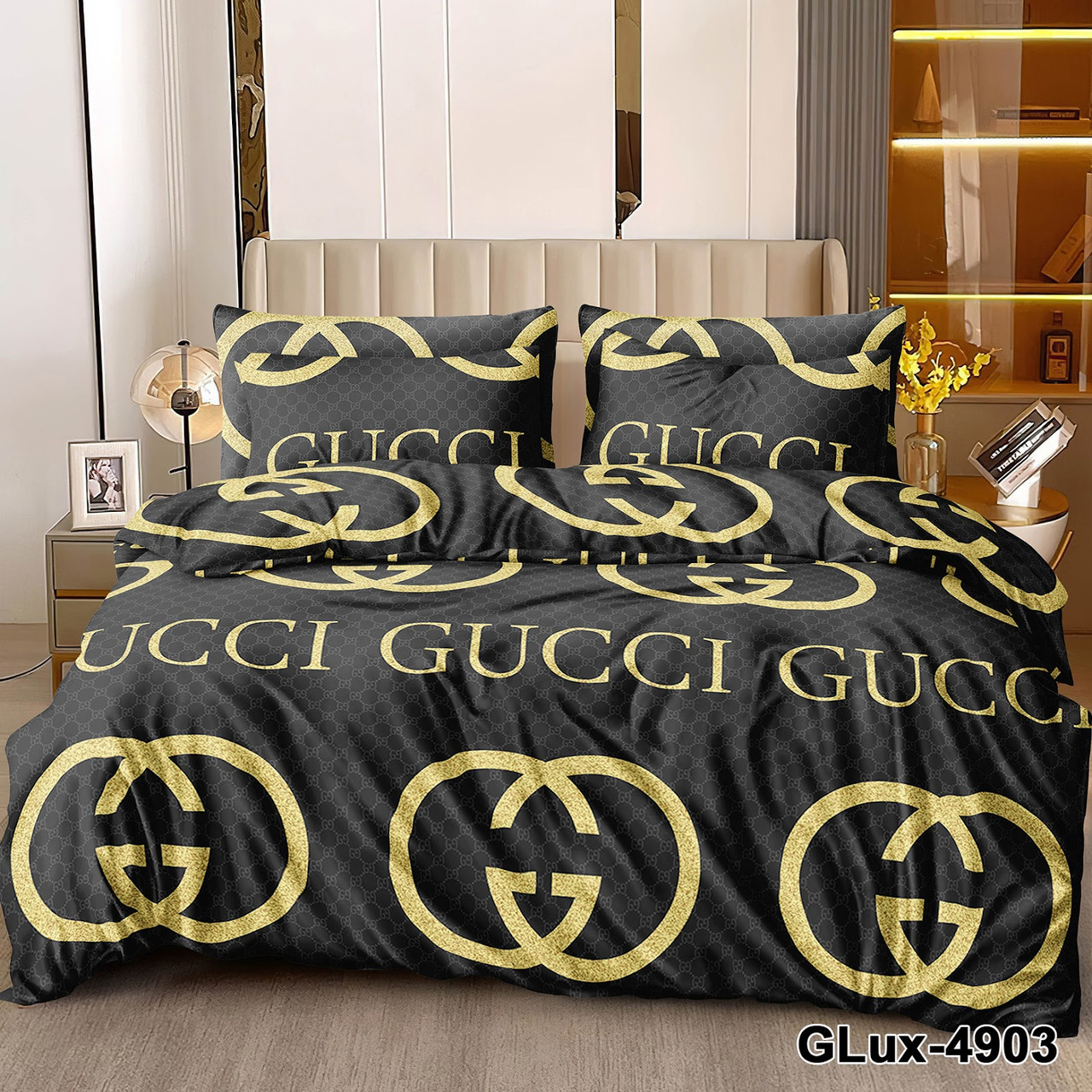 Двоспальний постільний комплект - Гуччі