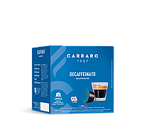 Капсули Carraro Decaffeinato, 16 капсул Dolce Gusto