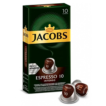 Кава в капсулах Nespresso Jacobs Espresso 10 Intenso (10 шт.)