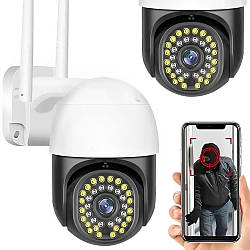 Вулична WIFI камера відеоспостереження 3MP, C18 / Поворотна камера спостереження / IP камера
