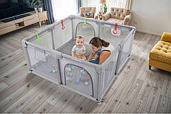 Дитячий манеж 140*140*65 + 50кульок в подарунок Harmony  5905226111828