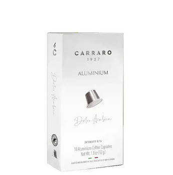 Кава в Капсулах Nespresso Carraro Aluminium Dolci Arabica 10 Шт