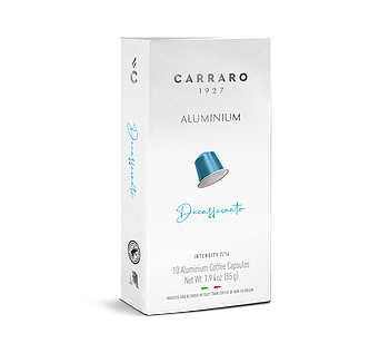 Кава в Капсулах Nespresso Carraro Aluminium Decaffeinato 10 Шт